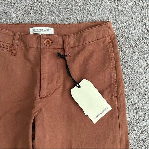 Current/Elliott Pants Womens Size 24 The Captain Slim - Picture 7 of 13